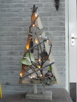Kerstboom incl. accessoires 80 cm